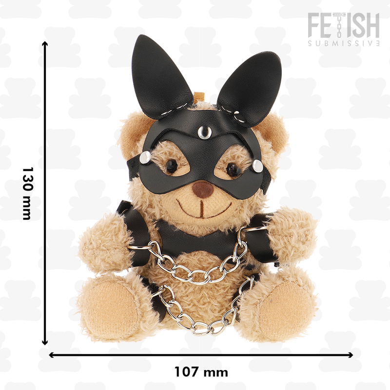 FETISH SUBMISSIVE REBEL TOYS MISHKA TEDDY BEAR MODÈLE BDSM 5 — accessoires inclus