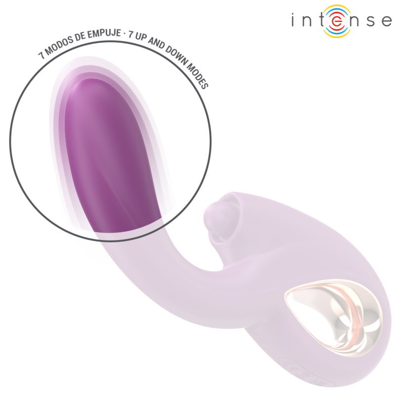 INTENSE HIGH TECH Lali Vibrateur Multifonction Point G Tapping & Thrust & V... — vue arrière