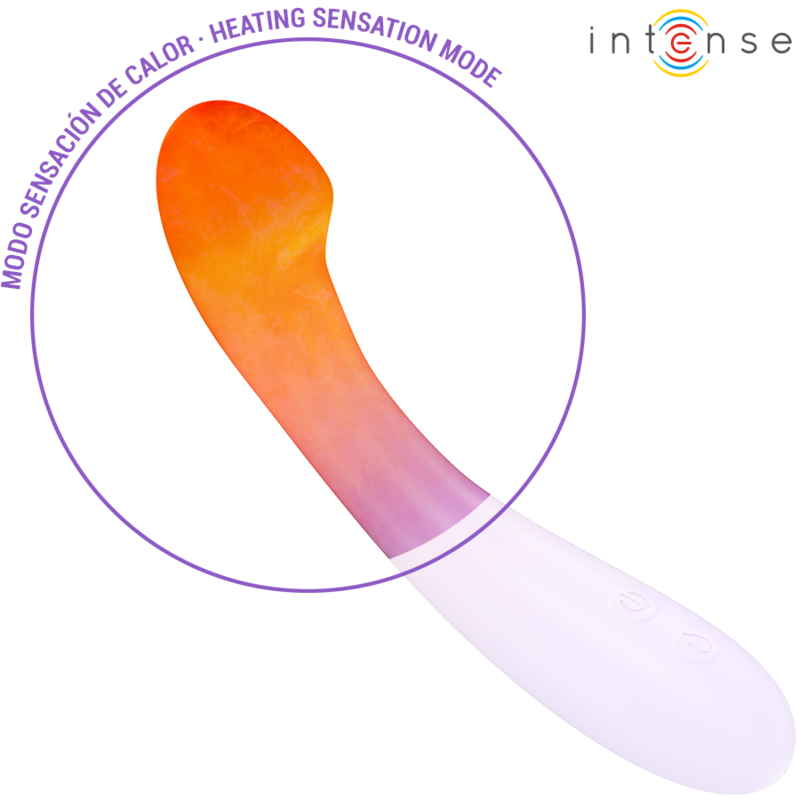 INTENSE FUN TOYS BECKY VIBRATEUR 19 CM CHAUFFANT 7 VIBRATIONS VIOLET — vue alternative
