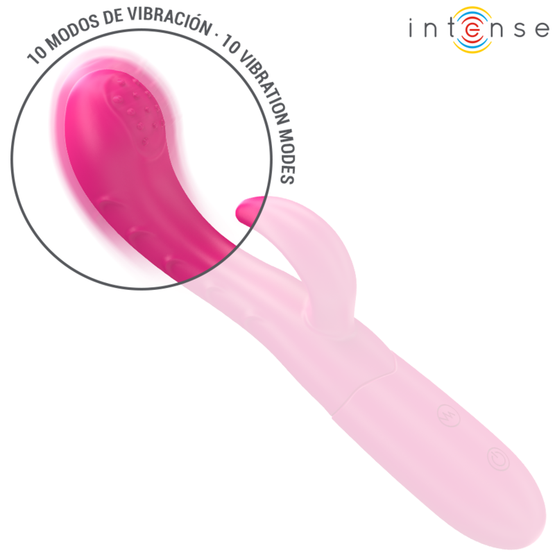INTENSE HIGH TECH Amara Vibrateur Langue Stimulante 10 Vibrations Rose — vue alternative