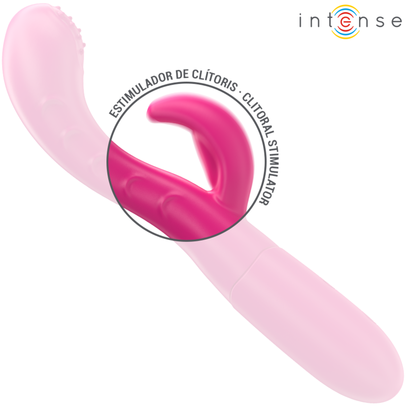 INTENSE HIGH TECH Amara Vibrateur Langue Stimulante 10 Vibrations Rose — accessoires inclus