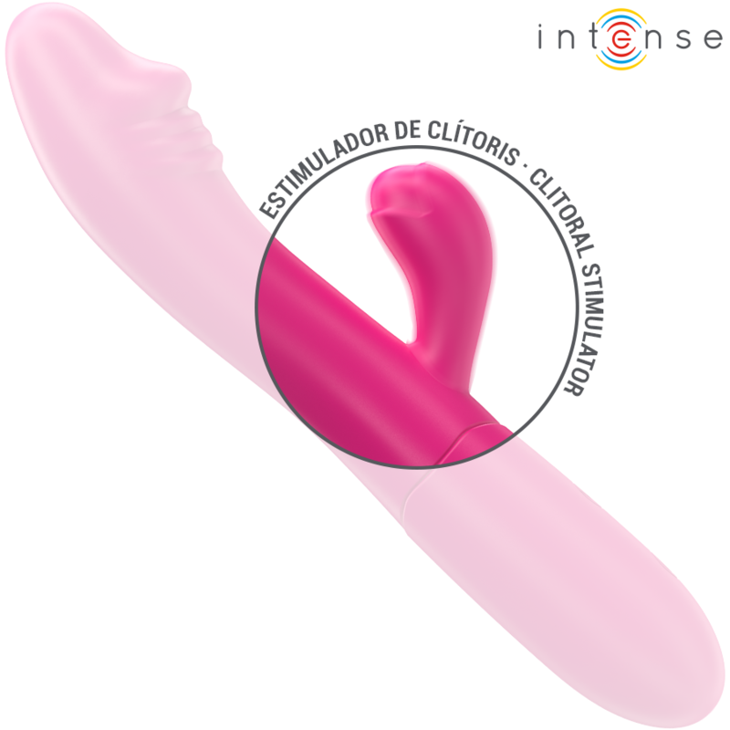 INTENSE HIGH TECH Ivy Vibrateur Flexible 10 Vibrations Langue Stimulante Rose — vue arrière