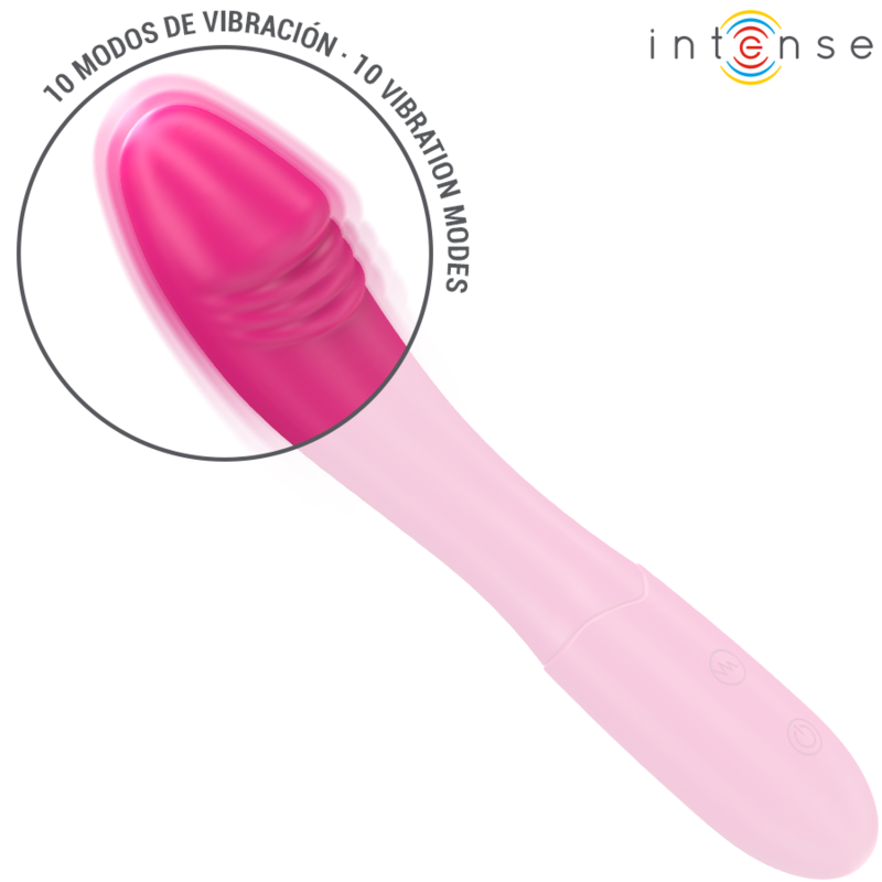 INTENSE HIGH TECH Belinda Vibrateur 19 Cm Flexible 10 Vibrations Rose — vue alternative