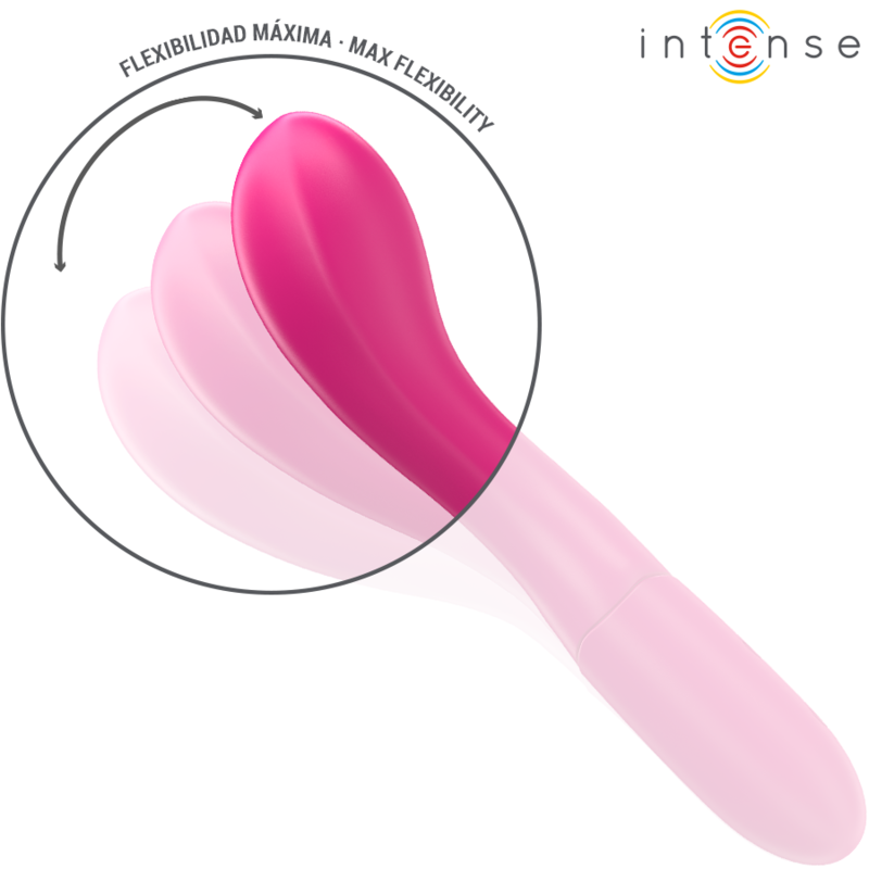 INTENSE HIGH TECH Lisette Vibrateur 19 Cm Souple 10 Vibrations Rose — vue alternative
