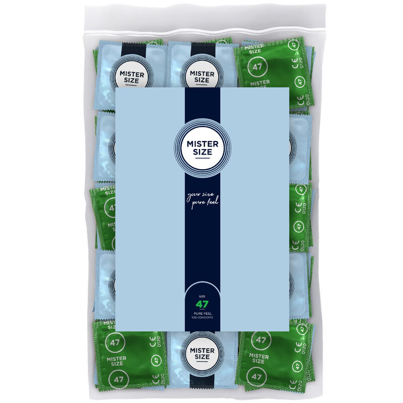 MISTER SIZE Préservatif Taille Xs 47 Mm (100 Unités) - Aura Intime