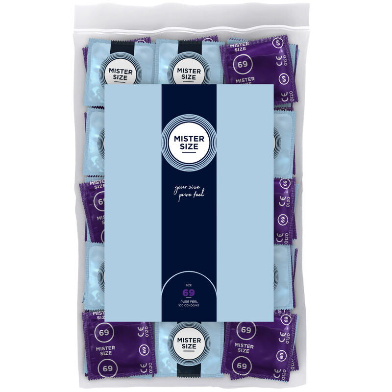 MISTER SIZE Préservatifs Taille Xxxl 69 Mm (100 Unités) - Aura Intime