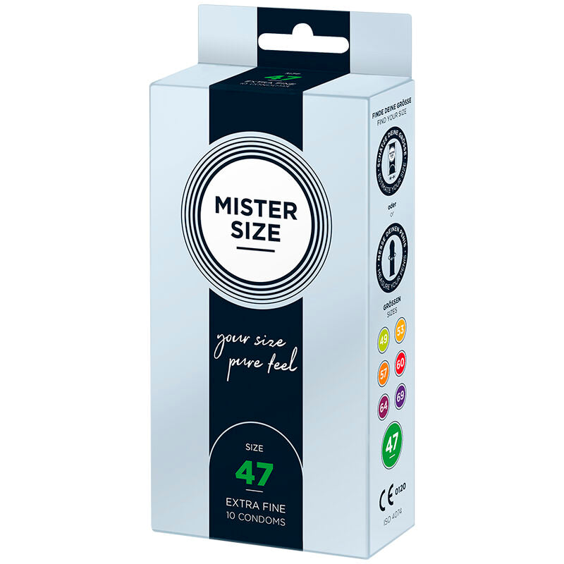 MISTER SIZE Préservatifs Taille Xs 47 Mm (10 Unités) — vue détaillée