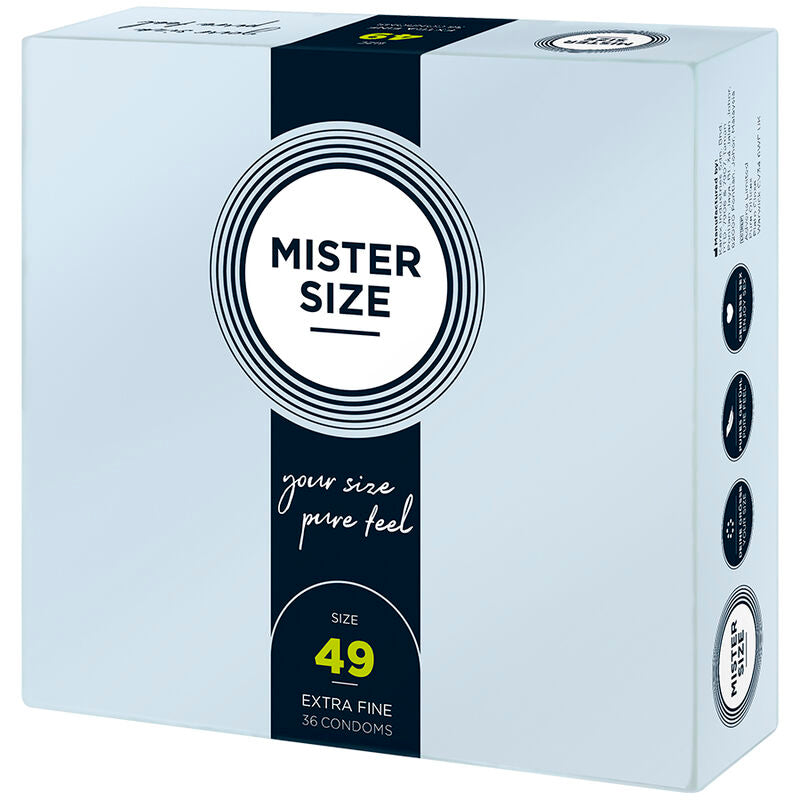 MISTER SIZE Préservatif Taille S 49 Mm (36 Unités) — vue détaillée