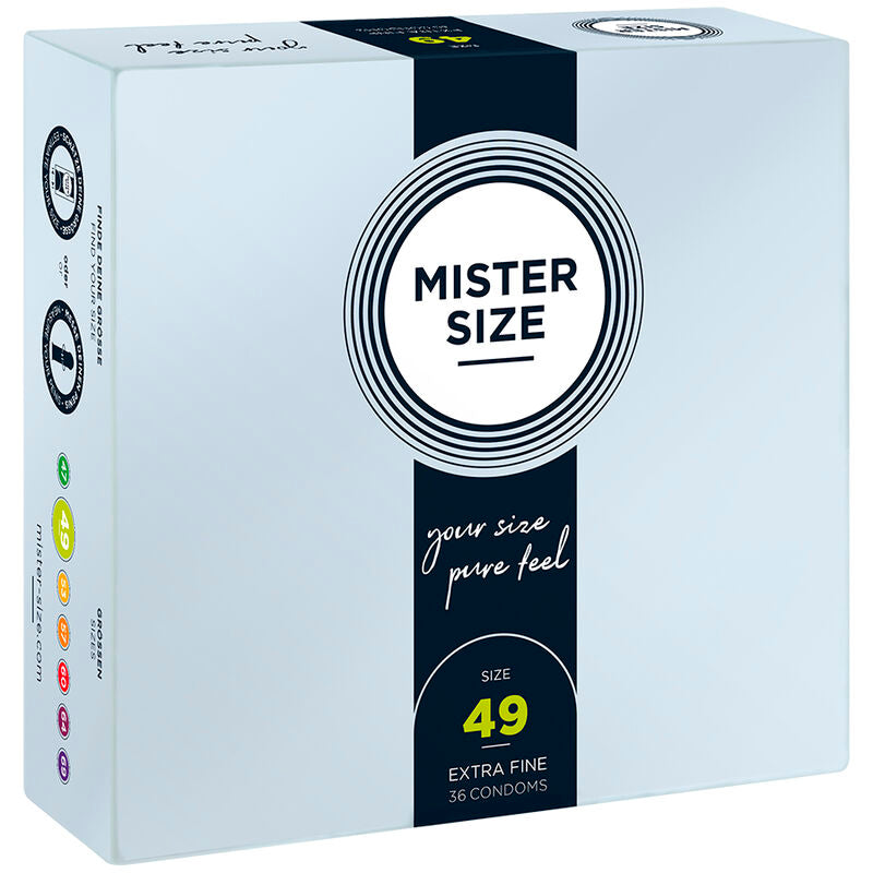 MISTER SIZE Préservatif Taille S 49 Mm (36 Unités) - Aura Intime