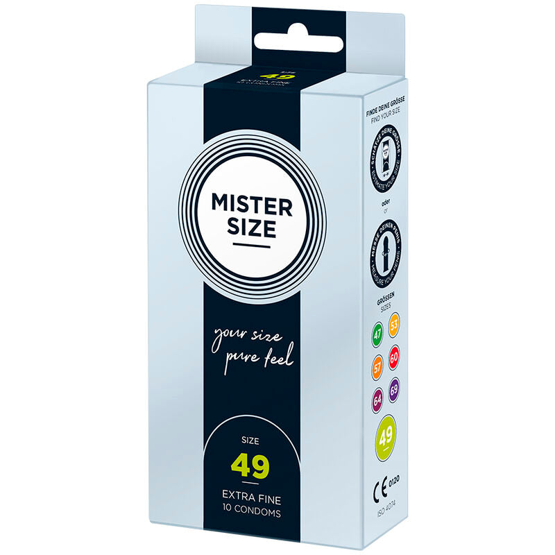 MISTER SIZE Préservatif Taille S 49 Mm (10 Unités) — vue détaillée
