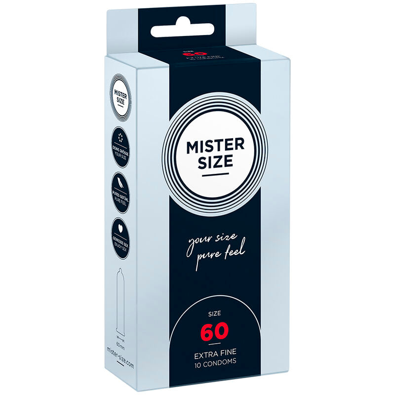 MISTER SIZE Préservatif Taille Xl 60 Mm (10 Unités) - Aura Intime