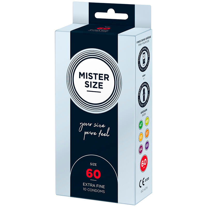 MISTER SIZE Préservatif Taille Xl 60 Mm (10 Unités) — vue détaillée