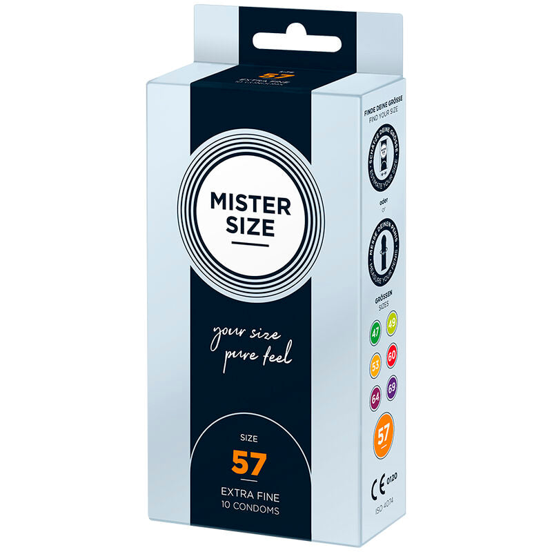 MISTER SIZE Préservatif Taille L 57 Mm (10 Unités) — vue détaillée