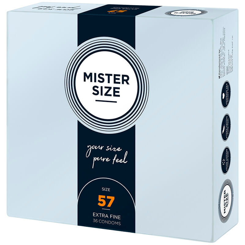 MISTER SIZE Préservatif Taille L 57 Mm (36 Unités) — vue détaillée