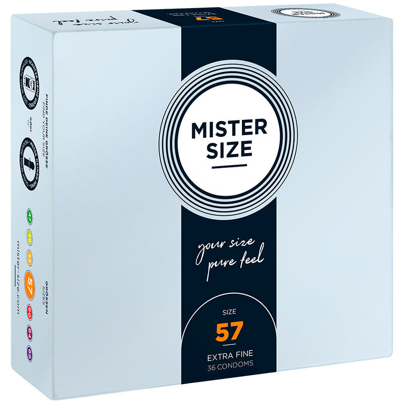 MISTER SIZE Préservatif Taille L 57 Mm (36 Unités) - Aura Intime