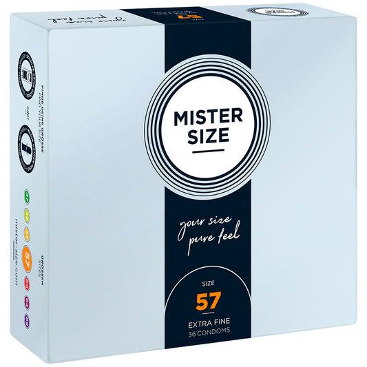 MISTER SIZE Préservatif Taille L 57 Mm (36 Unités) - Aura Intime