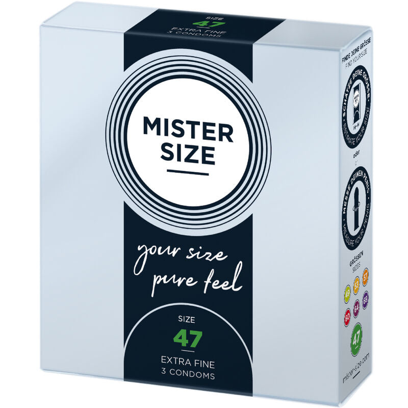 MISTER SIZE Préservatifs Taille Xs 47 Mm (3 Unités) — vue détaillée