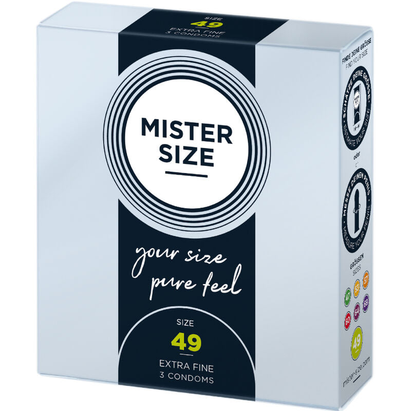 MISTER SIZE Préservatif Taille S 49 Mm (3 Unités) — vue détaillée