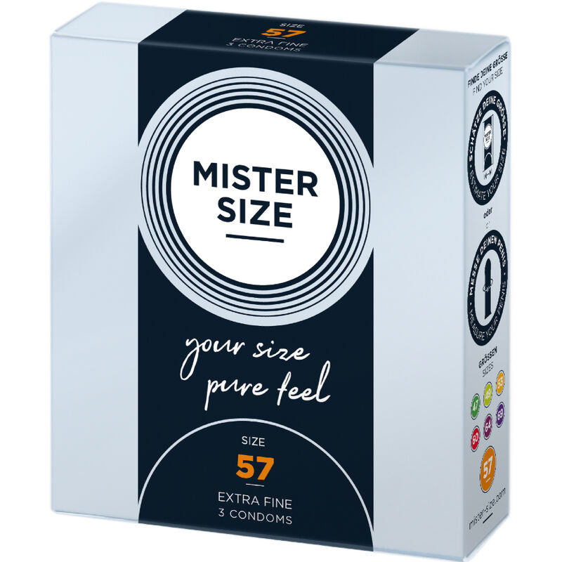 MISTER SIZE Préservatif Taille L 57 Mm (3 Unités) — vue détaillée