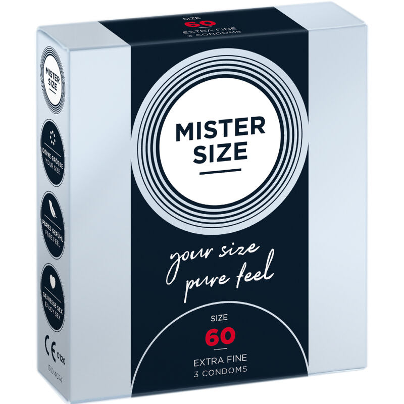 MISTER SIZE Préservatif Taille Xl 60 Mm (3 Unités) - Aura Intime