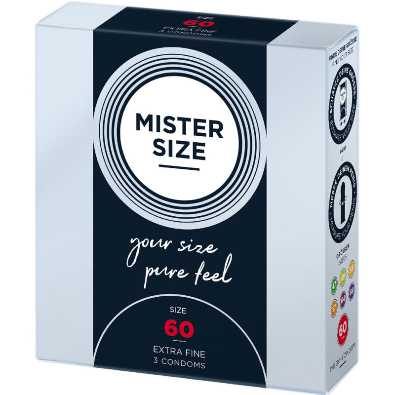 MISTER SIZE Préservatif Taille Xl 60 Mm (3 Unités) — vue détaillée