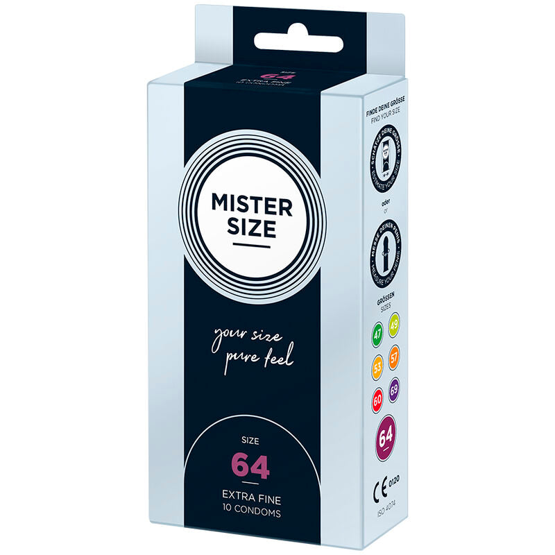 MISTER SIZE Préservatifs Taille Xxl 64 Mm (10 Unités) — vue détaillée