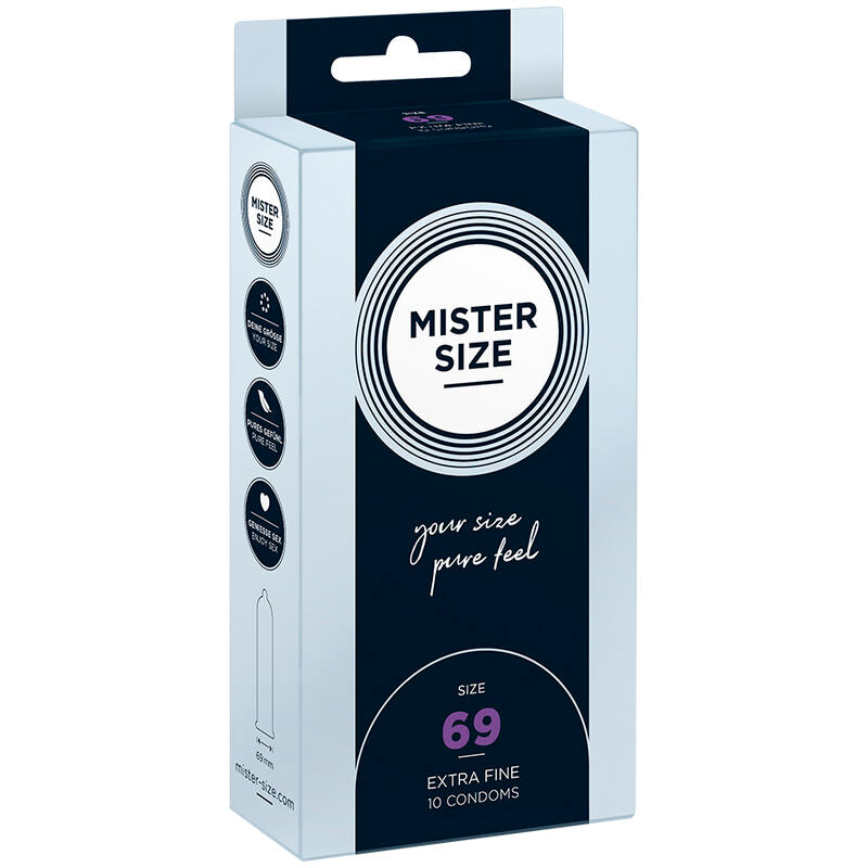 MISTER SIZE Préservatifs Taille Xxxl 69 Mm (10 Unités) - Aura Intime