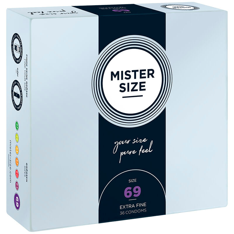MISTER SIZE Préservatifs Taille Xxxl 69 Mm (36 Unités) - Aura Intime