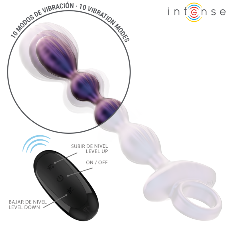 INTENSE - Jackie Plug Anal Vibrant Modèle 1 Télécommande