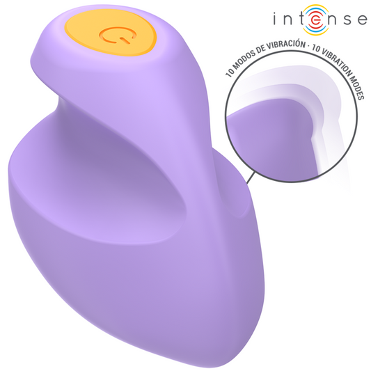 INTENSE FUN TOYS Ursula Stimulateur 10 Vibrations Violet - Aura Intime