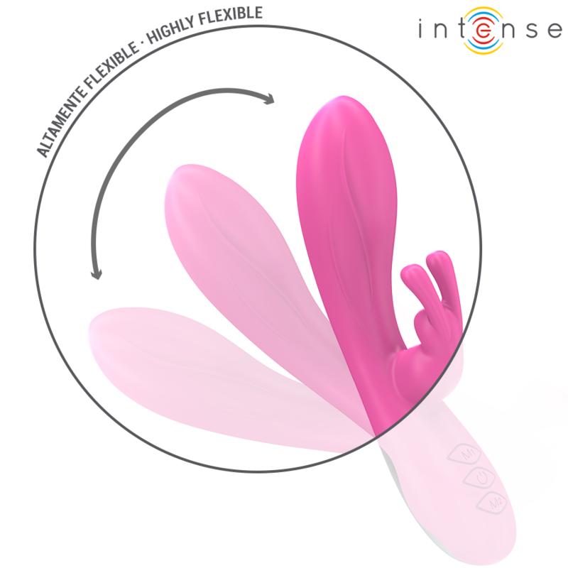INTENSE HIGH TECH Randall Vibrateur Rabbit 10 Vibrations Rose — vue alternative