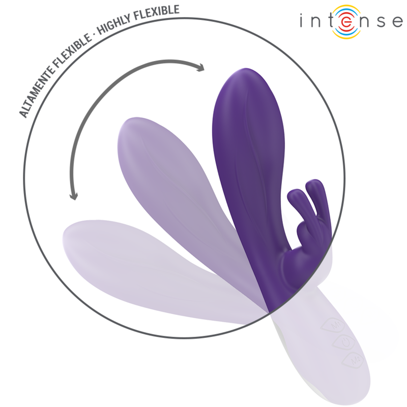 INTENSE HIGH TECH Randall Vibrateur Rabbit 10 Vibrations Violet — vue alternative