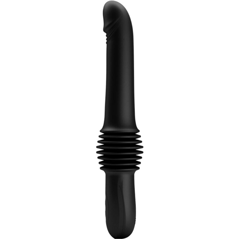 PRETTY LOVE Vibrateur Pazuzu 3 Modes Poussée Noir — vue détaillée