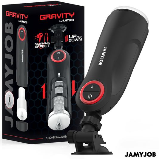 JAMYJOB - Masturbateur Vagin Automatique Par Gravité 5 Modes D'Aspiration