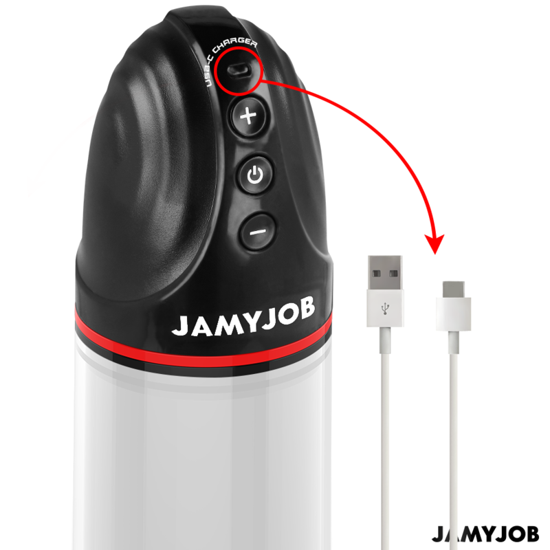 JAMYJOB Pompe Automatique Xpand 3 Niveaux D'Aspiration Gris — vue arrière