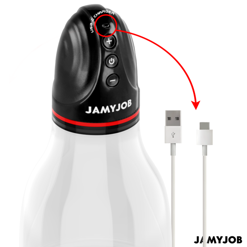 JAMYJOB Xpand Lite Pompe À Testicules Automatique 3 Niveaux D'Asp... — vue arrière