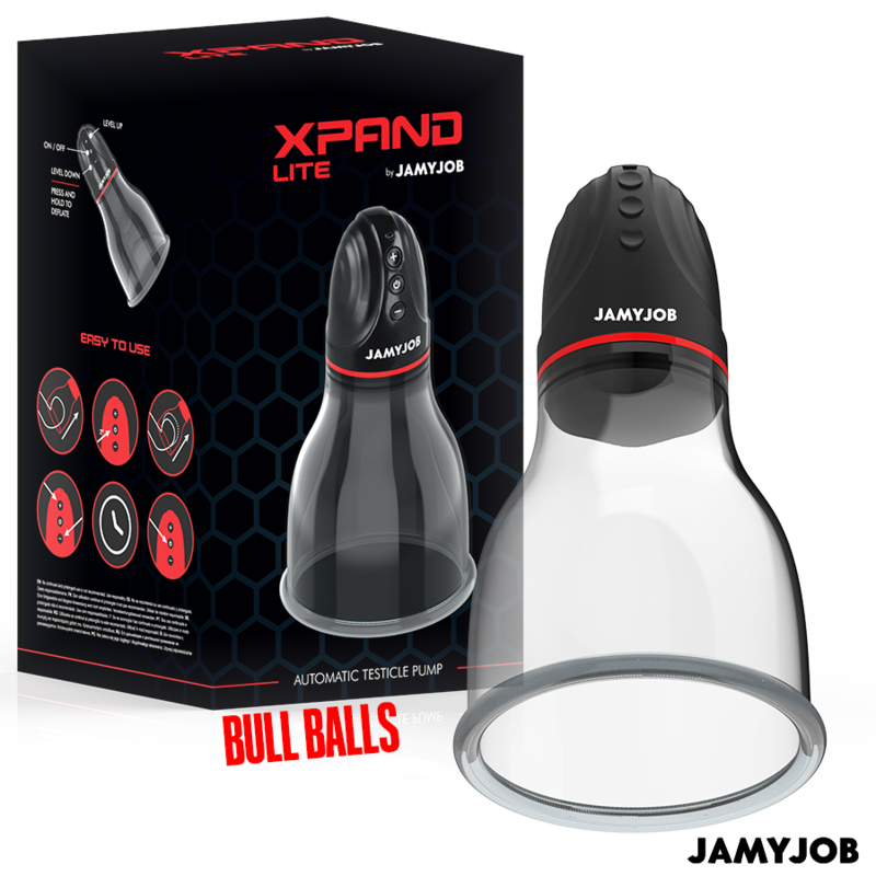 JAMYJOB Xpand Lite Pompe À Testicules Automatique 3 Niveaux D'Asp... — vue détaillée