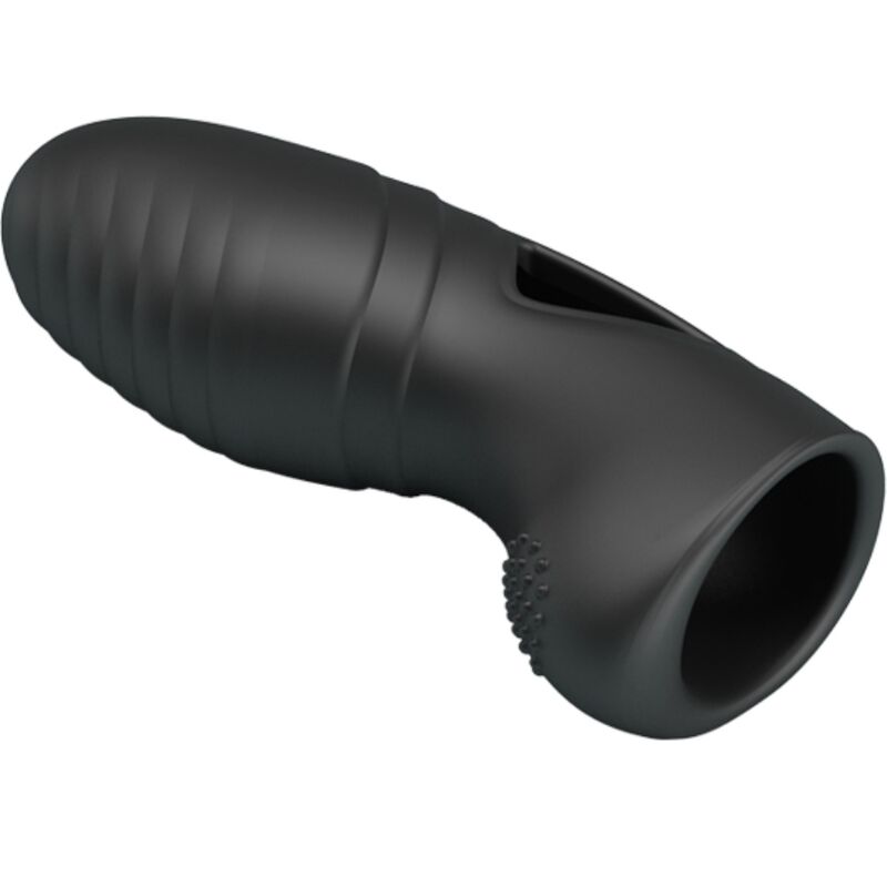 PRETTY LOVE Alan Vibrateur Doigts Silicone Noir — vue alternative