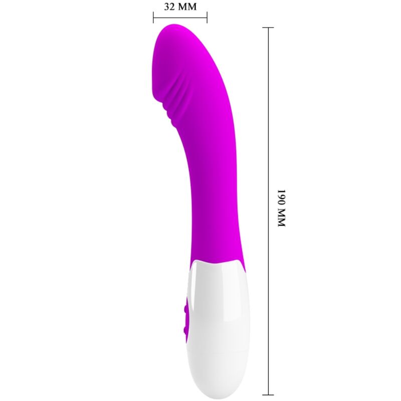 PRETTY LOVE Vibrateur Elemental 30 Modes Vibration Violet — vue détaillée