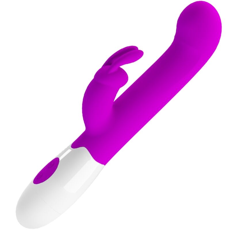 PRETTY LOVE Vibrateur Centaure Lapin 30 Modes Vibration Violet - Aura Intime