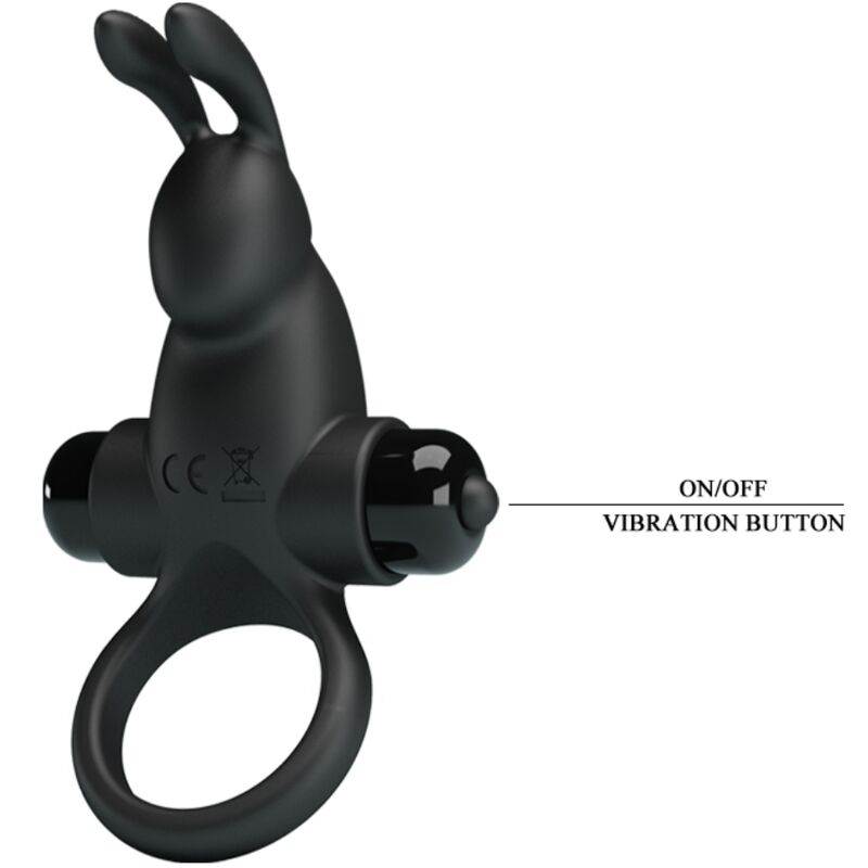 PRETTY LOVE PARTY UP ANNEAU VIBRANT + STIMULATEUR CLITORIS RABBIT 10 VIBRATION... — vue arrière