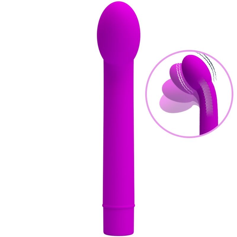 PRETTY LOVE Vibrateur Point G Logan 10 Vibrations Violet — vue détaillée