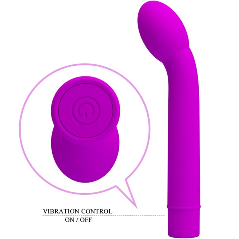 PRETTY LOVE Vibrateur Point G Logan 10 Vibrations Violet — vue alternative