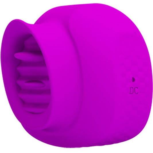 PRETTY LOVE Stimulateur Clitoris Estelle Tongue 12 Vibrations Violet - Aura Intime