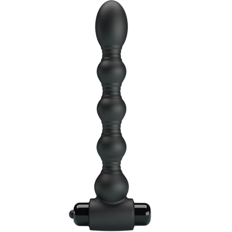 PRETTY LOVE PLUG ANAL LYNN SILICONE 10 VIBRATIONS NOIR - Aura Intime