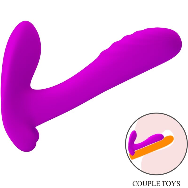PRETTY LOVE Masseur & Vibrateur 12 Vibrations Télécommande Violet — vue alternative