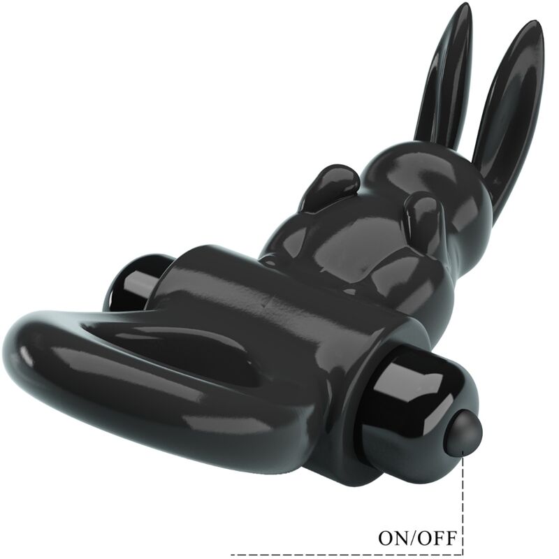 PRETTY LOVE PARTY UP ANNEAU VIBRATEUR EXCITANT RABBIT 10 VIBRATIONS NOIR — accessoires inclus