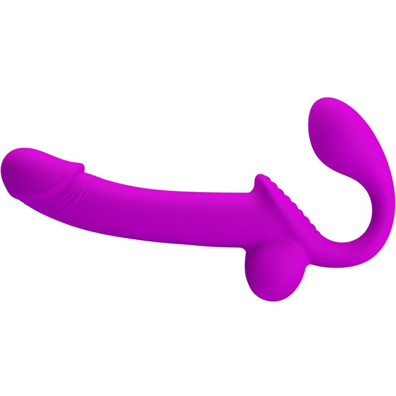 PRETTY LOVE Stimulateur Double Strap-On Kelpie Violet — vue détaillée