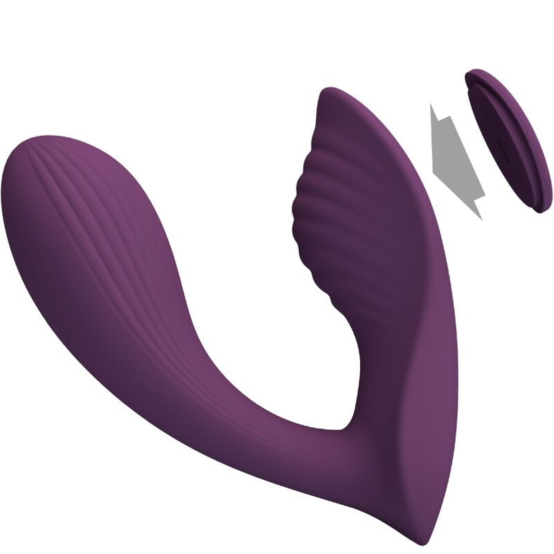 PRETTY LOVE Franz Masseur Vibrateur Application Gratuite Violet — vue détaillée