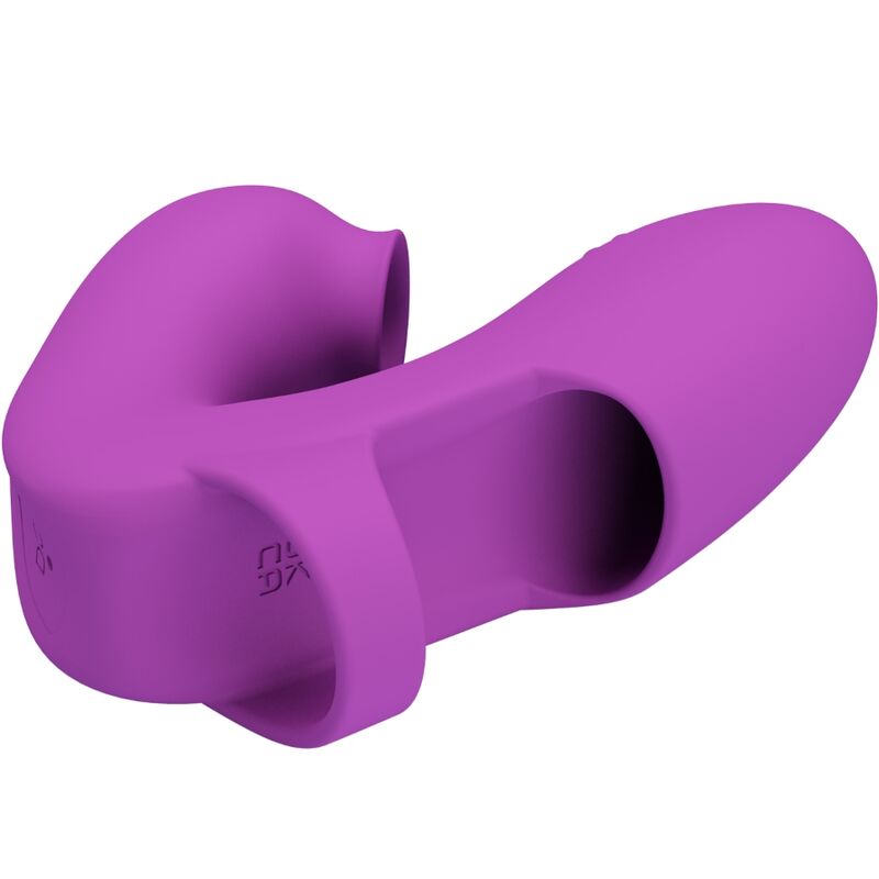PRETTY LOVE Vibrateur Doigts Athena Stimulateur Clitoris Violet — vue alternative